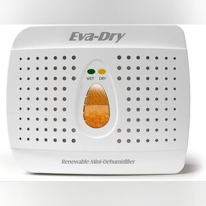 Eva-Dry Wireless Mini Dehumidifier, White (E-333)